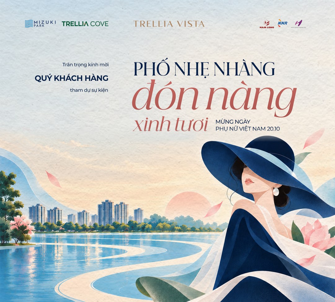 Phố Nhẹ Nhàng Đón Nàng Xinh Tươi — Mừng Ngày Phụ Nữ Việt Nam 20.10 tại Mizuki Park